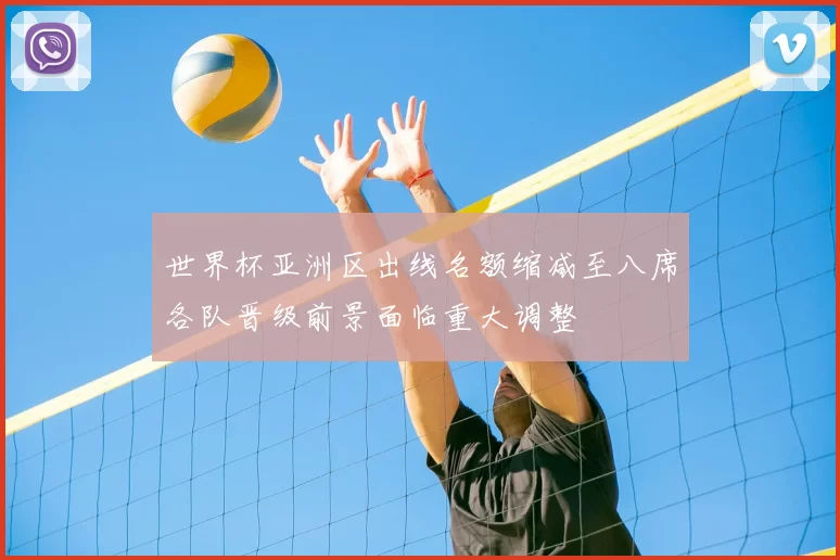 世界杯亚洲区出线名额缩减至八席各队晋级前景面临重大调整